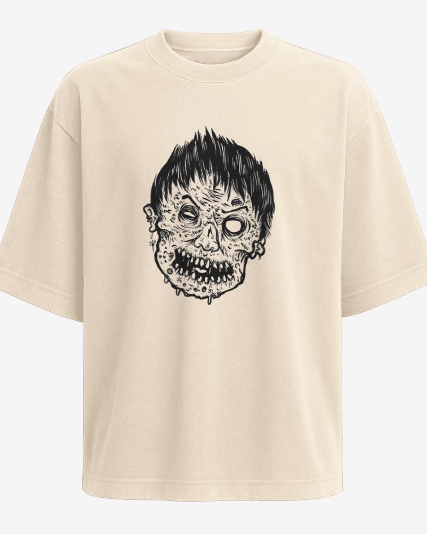 Polera Oversize Beige de Zombie