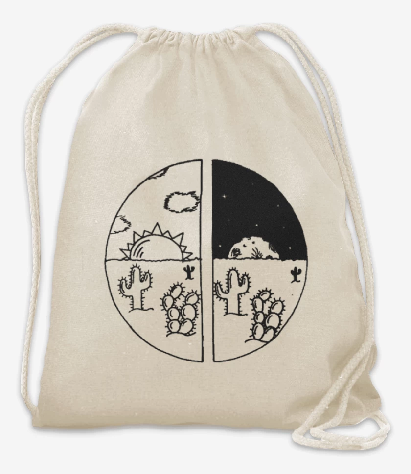 Mochila Blanco de Cactus II