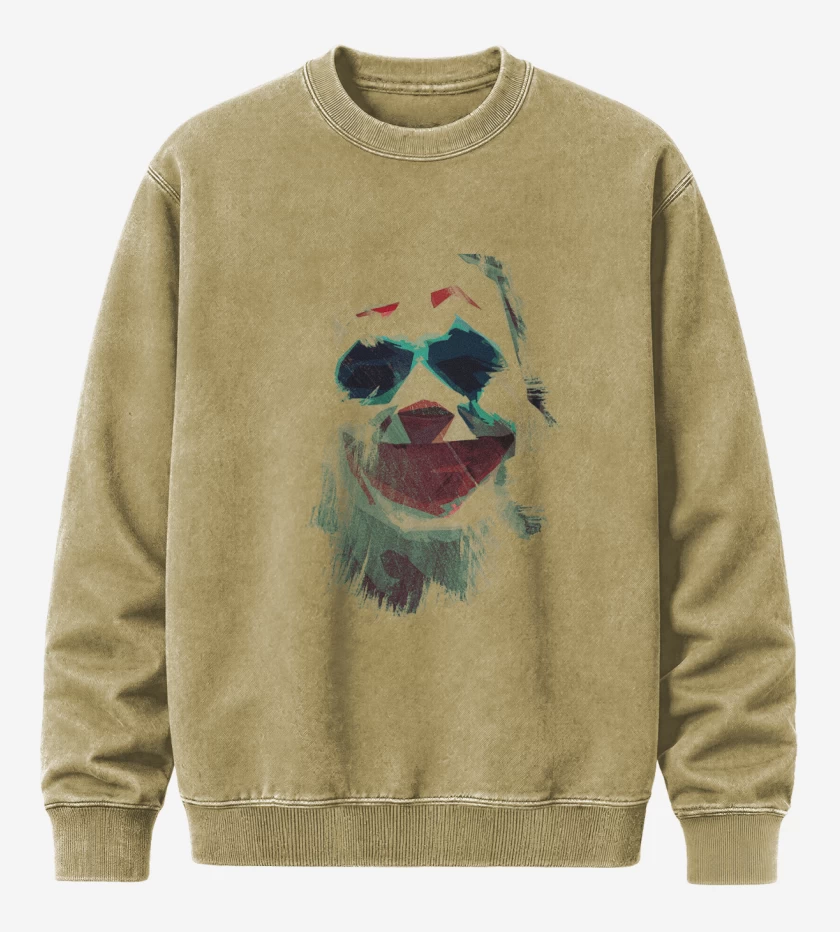 Poleron Polo Acid Wash Beige de Phoenix