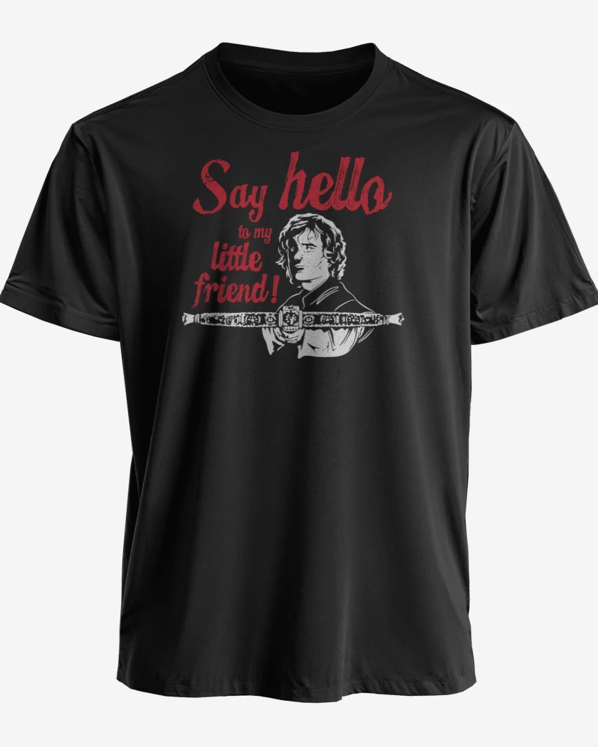 Polera premium Negro de Tyrion Lannister - Say Hello To My Little Fri