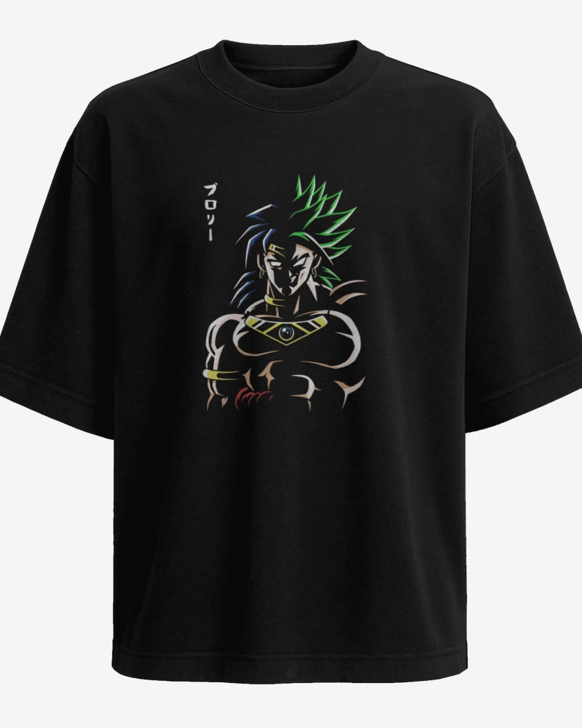 Polera Oversize Broly Loco