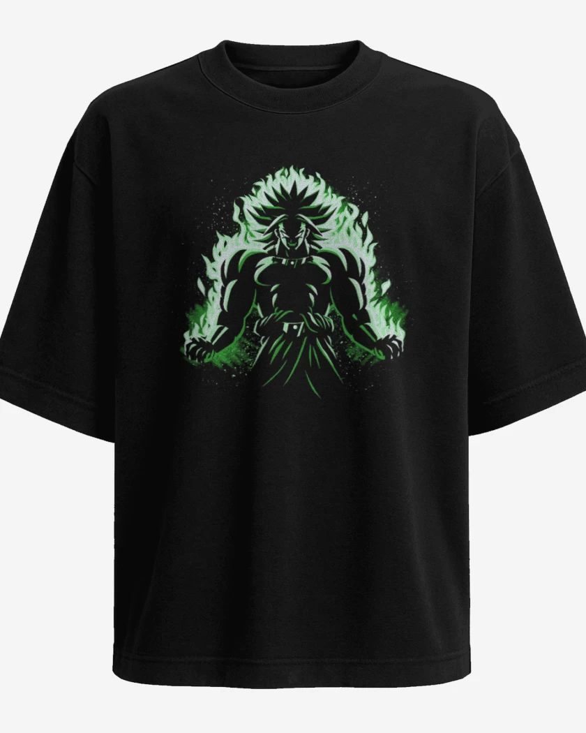 Polera Oversize Broly loco 2