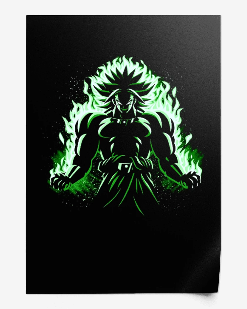 Print Broly loco 2