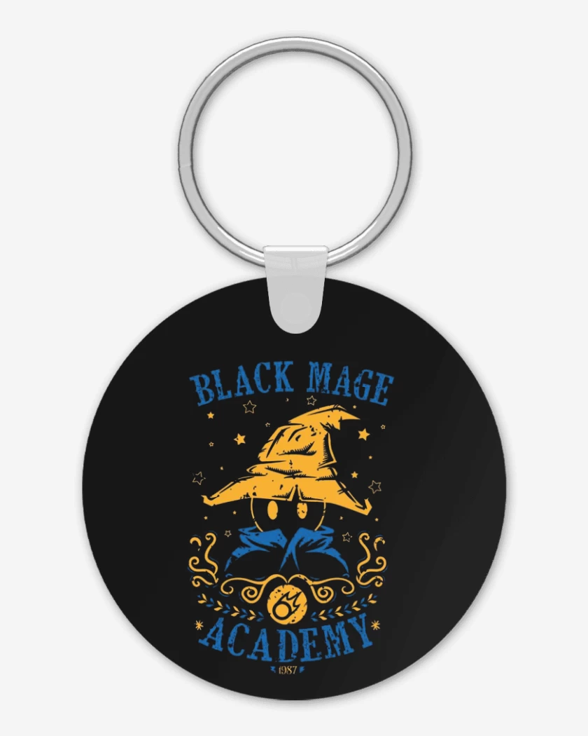 Llavero Negro de Black Magic Academy