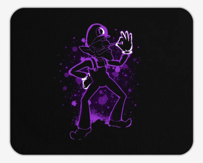 Mousepad Waluigi
