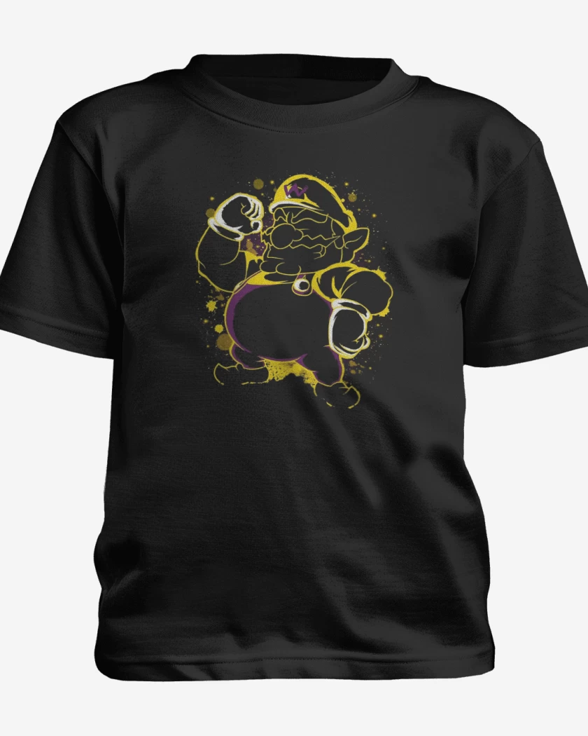 Polera de niño Negro de Wario