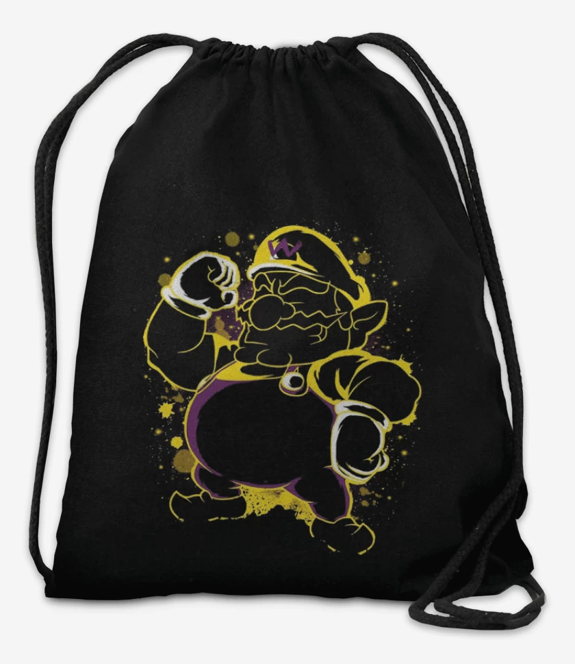 Mochila Negro de Wario