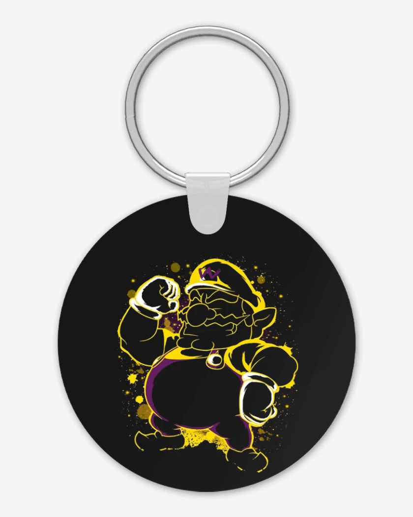 Llavero Negro de Wario