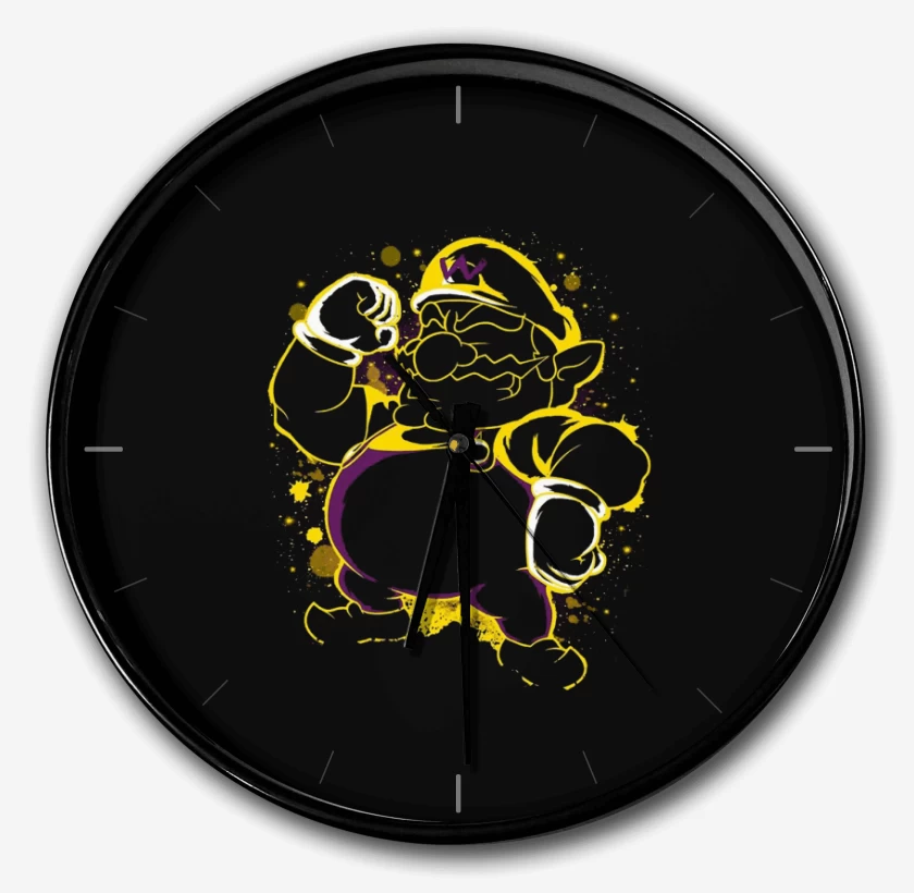 Reloj Negro de Wario