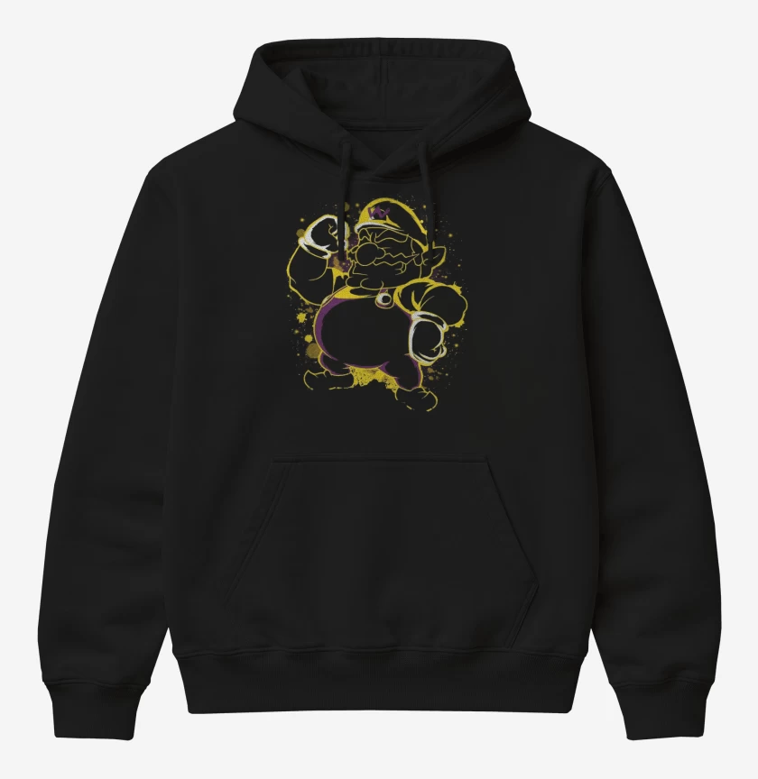 Poleron Canguro básico Negro de Wario