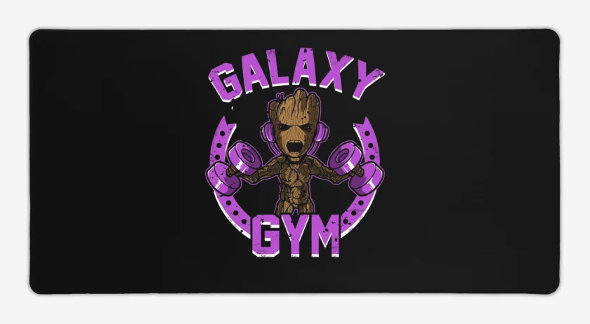 Mouse pad Gamer Groot Galaxy Gym