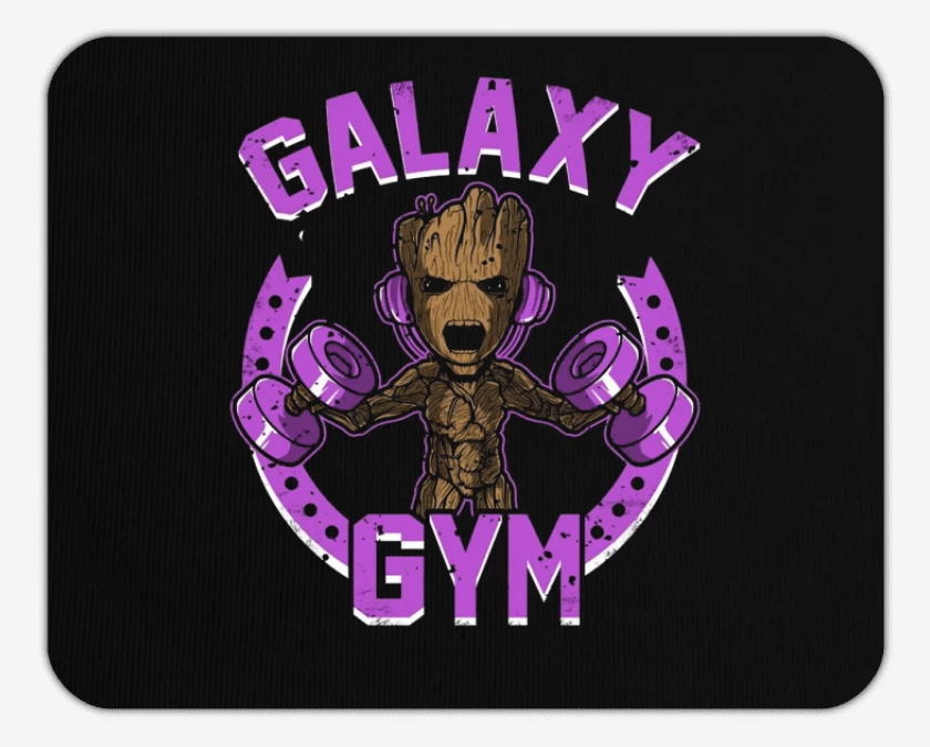 Mousepad Groot Galaxy Gym