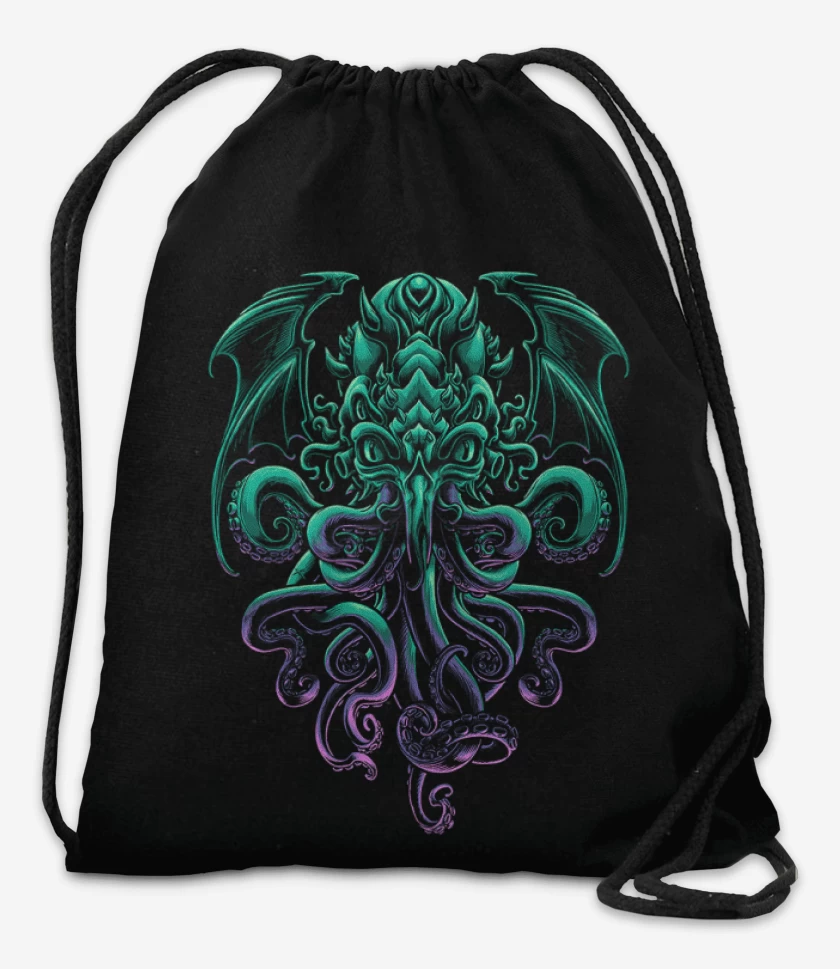Mochila Negro de Cthulhu Full