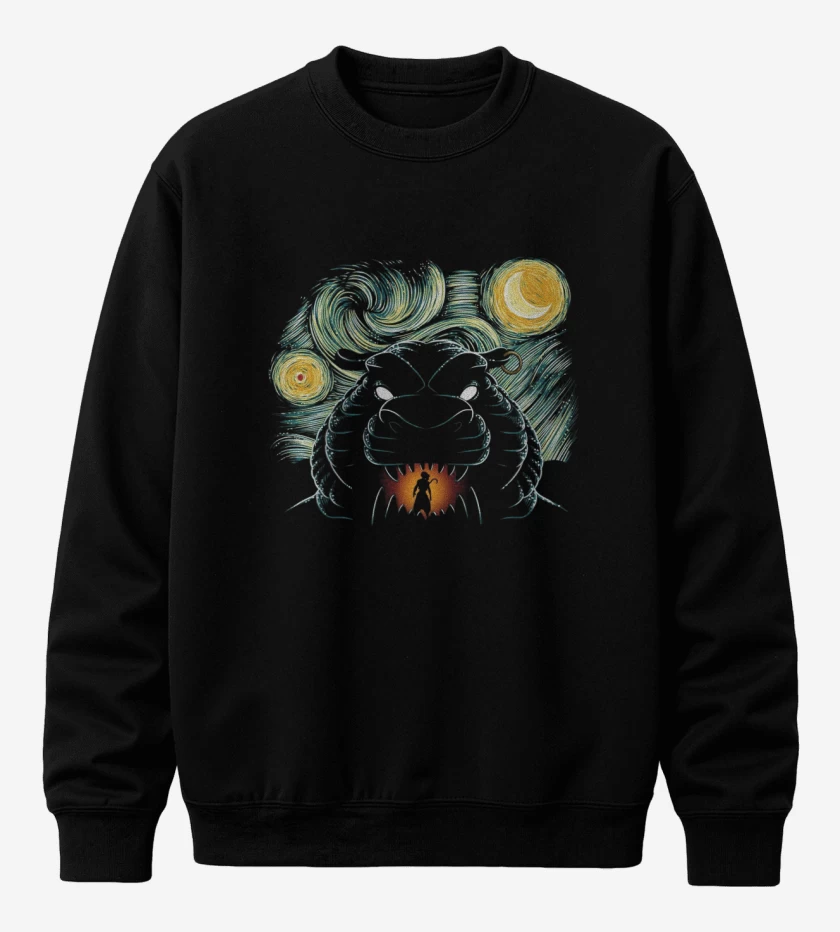 Poleron polo Negro de Cueva Aladdin