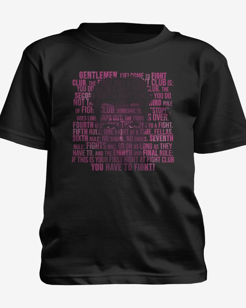 Polera de niño Negro de tylerfigthclub