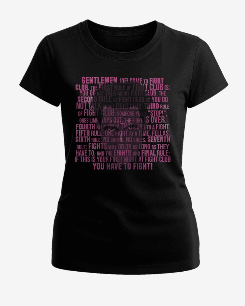 Polera de Mujer Negro de tylerfigthclub