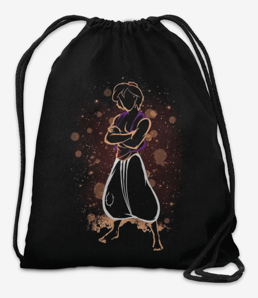 Mochila Negro de aladdin 