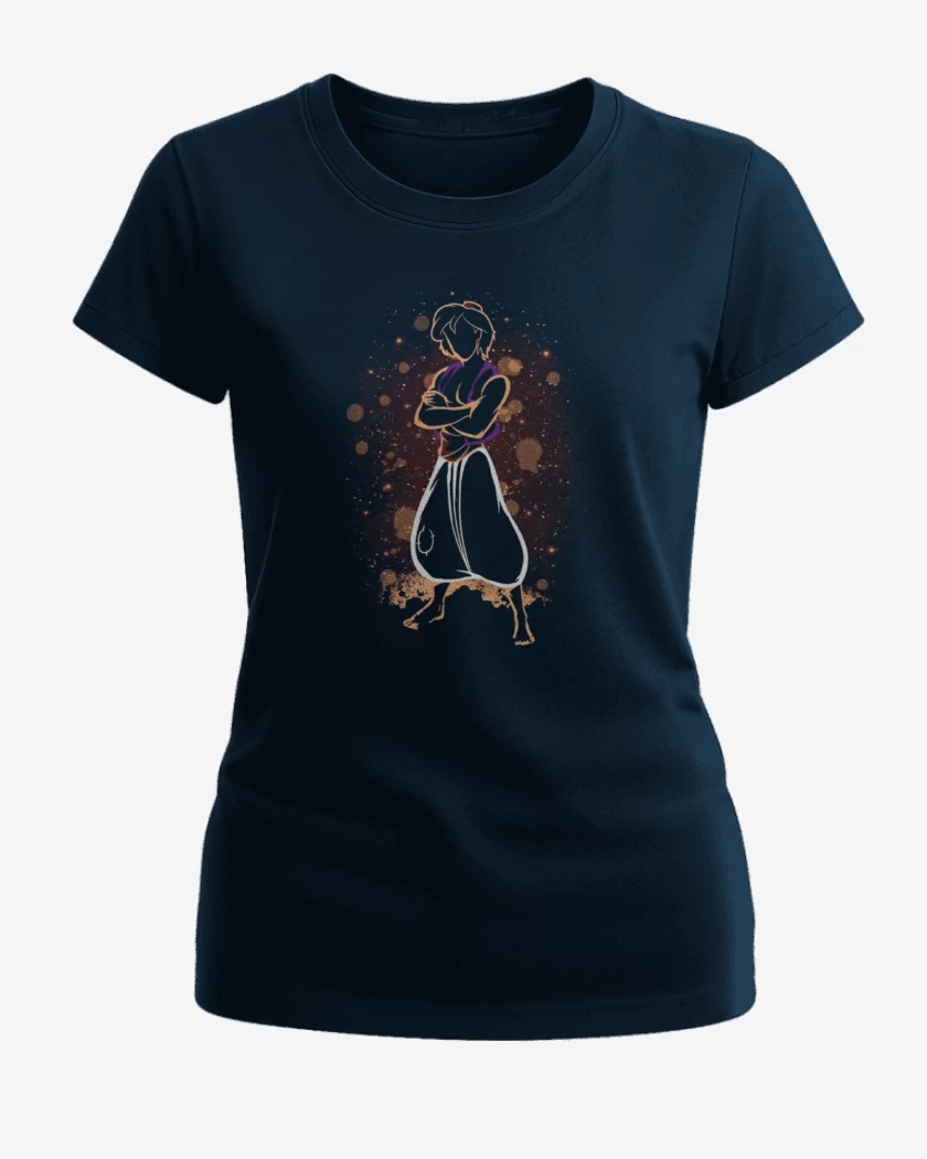 Polera de Mujer Azul Marino de aladdin 