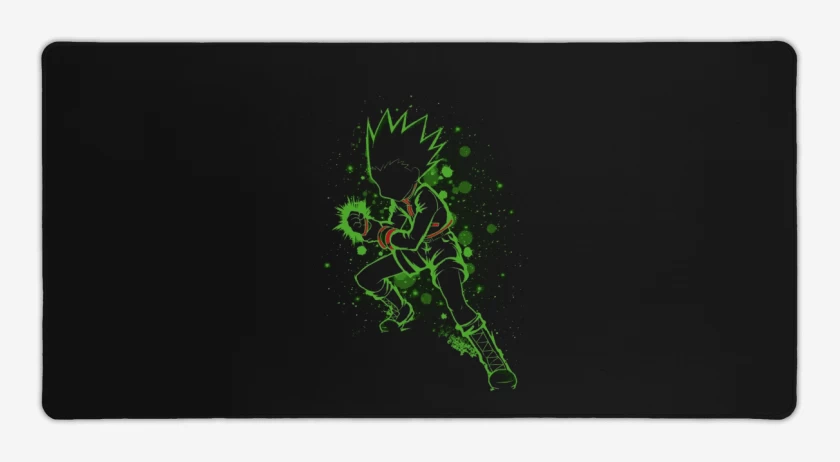 Mouse pad Gamer Negro de Gon 