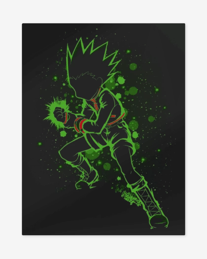 Print metalico Negro de Gon 