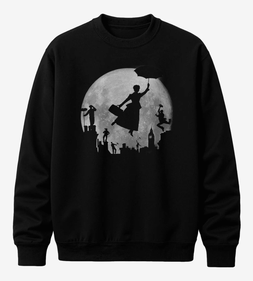 Poleron polo Negro de Mary poppin