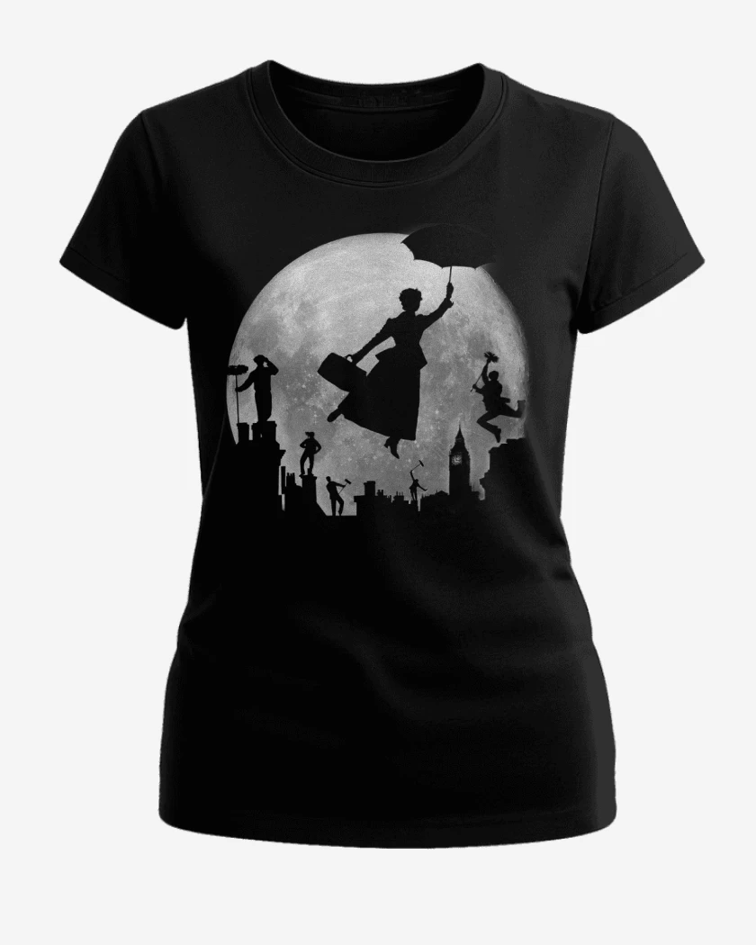 Polera de Mujer Negro de Mary poppin