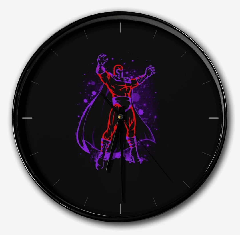Reloj Negro de Magneto 