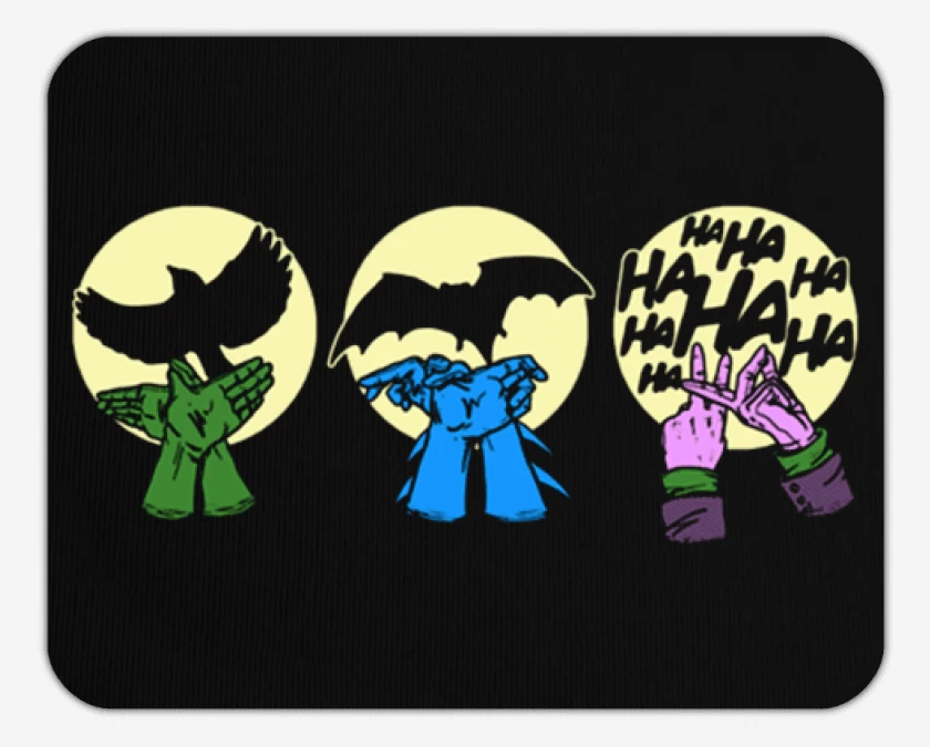 Mousepad Siluetas DC
