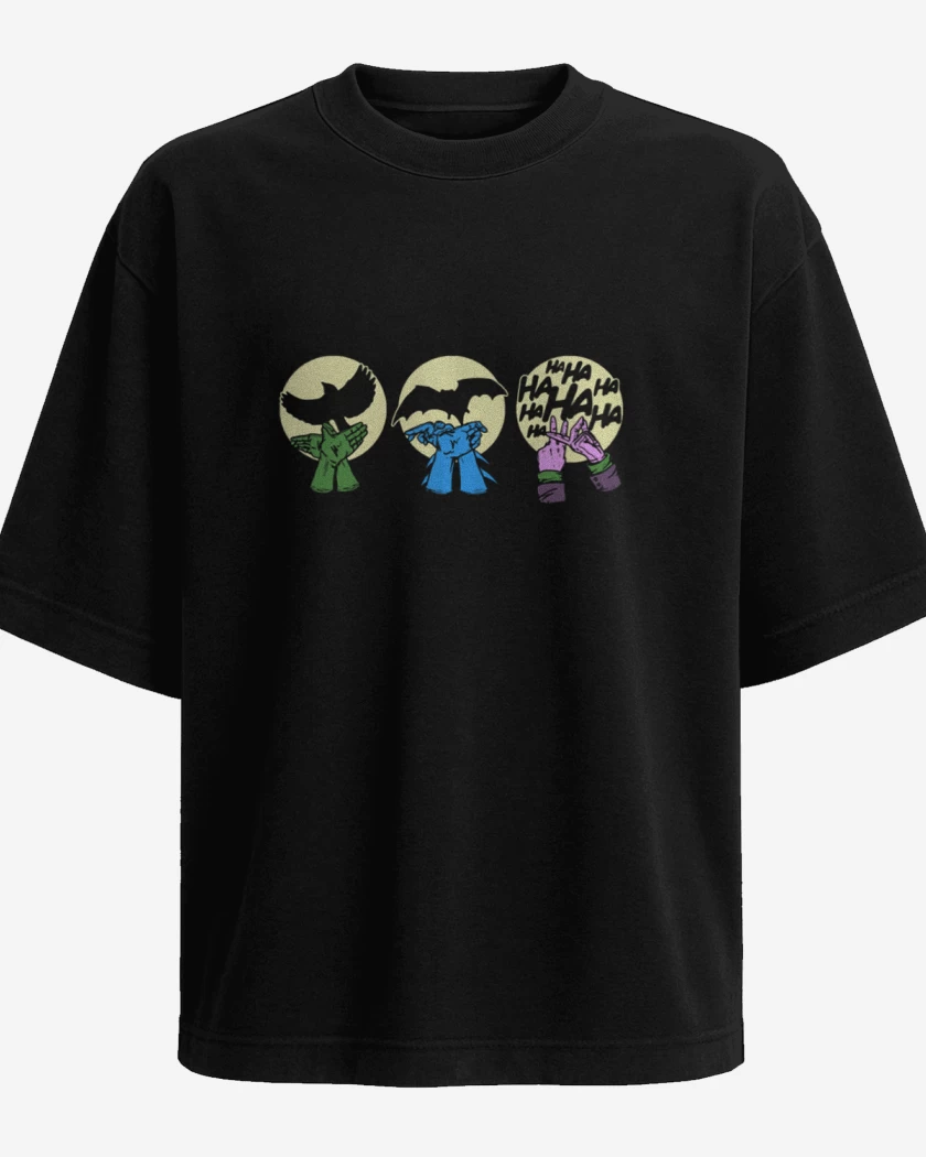 Polera Oversize Siluetas DC