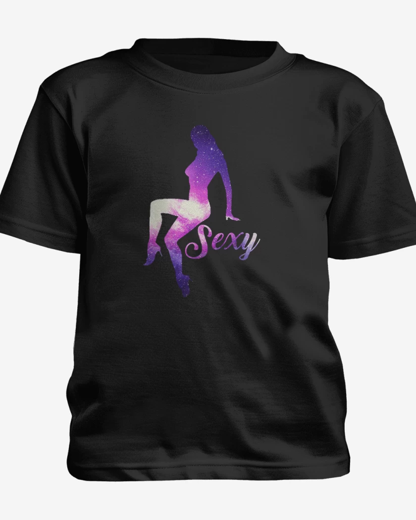 Polera de niño Negro de Sxy
