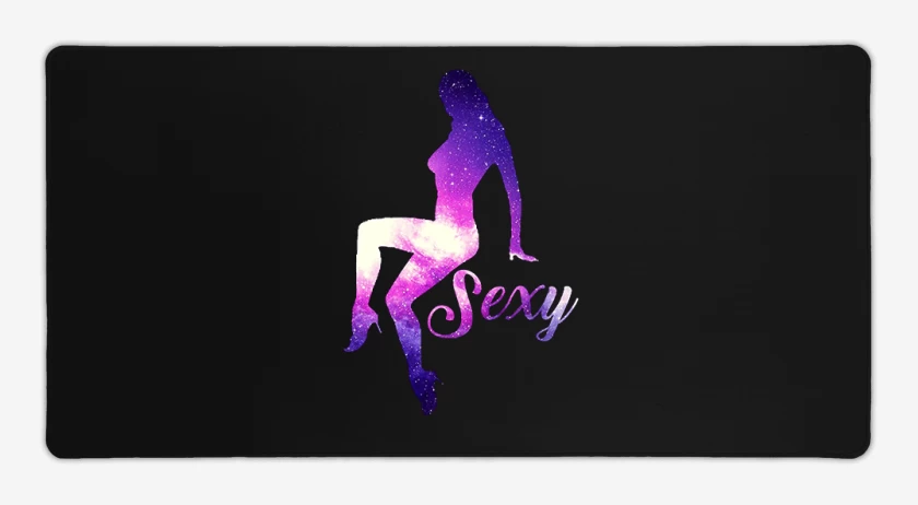Mouse pad Gamer Negro de Sxy