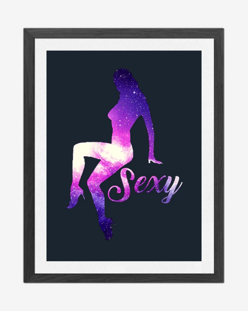 Cuadro decorativo Azul Marino de Sxy