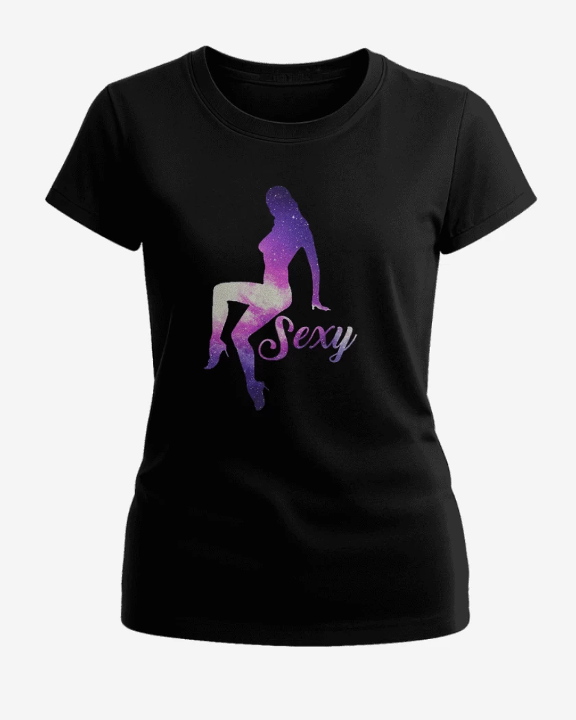 Polera de Mujer Negro de Sxy