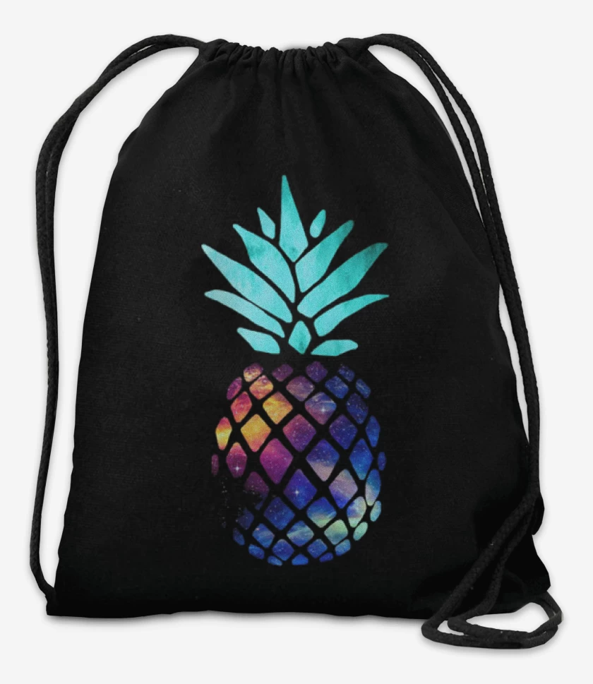 Mochila Negro de Space piña