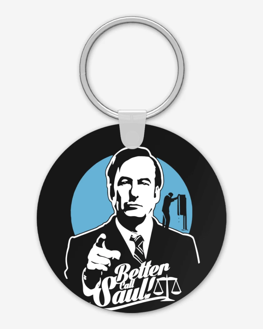 Llavero Negro de Better Call Saul V2