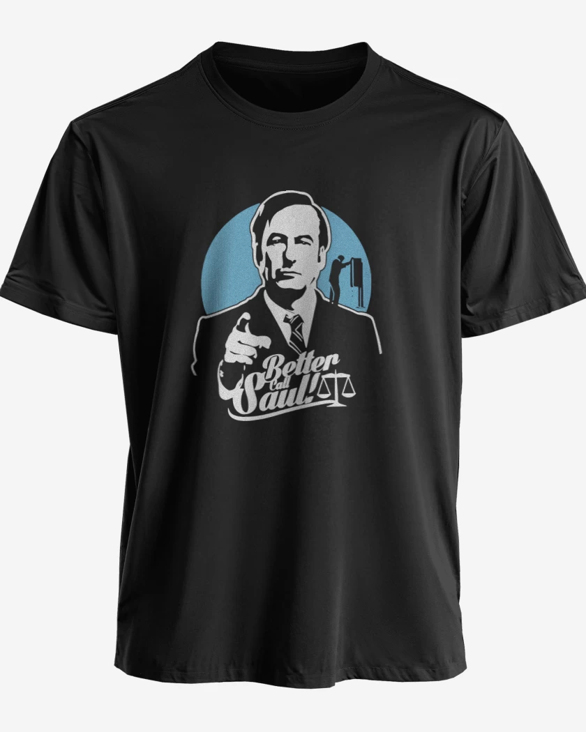 Polera premium Negro de Better Call Saul V2
