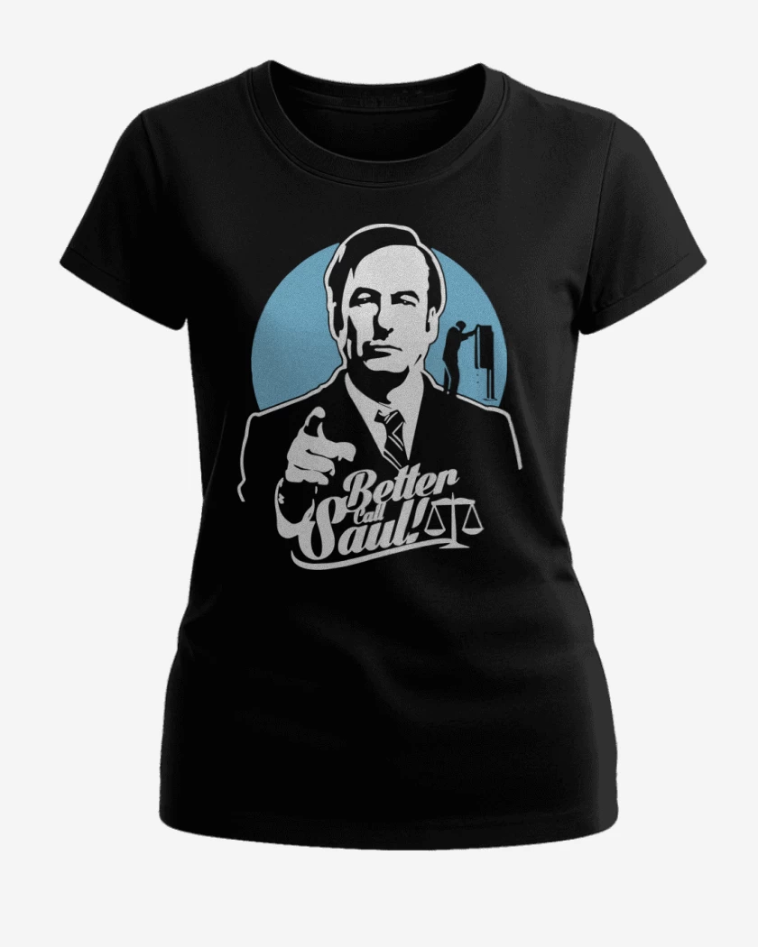 Polera de Mujer Negro de Better Call Saul V2