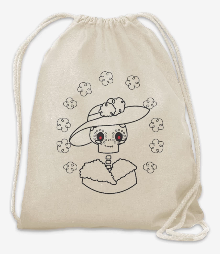 Mochila Blanco de Catrina 2