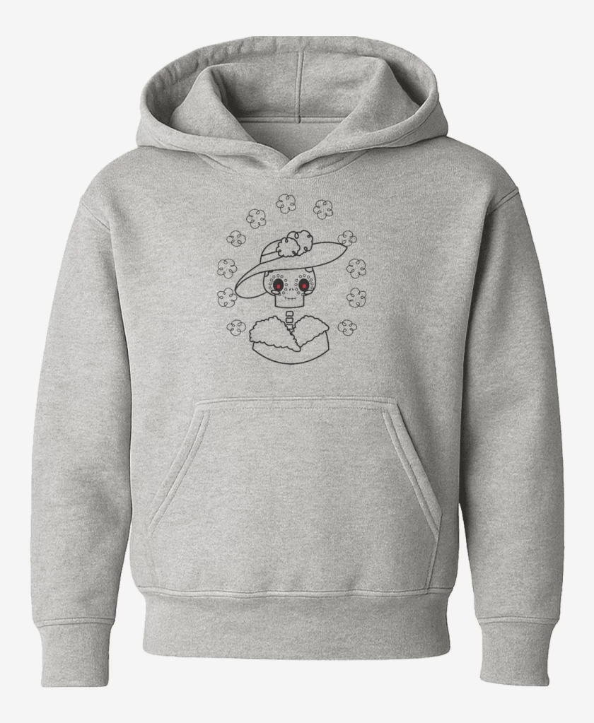 Poleron de niño Gris Melange de Catrina 2