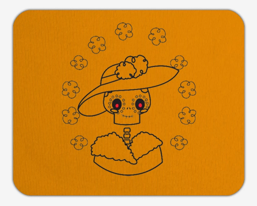 Mousepad Naranjo de Catrina 2