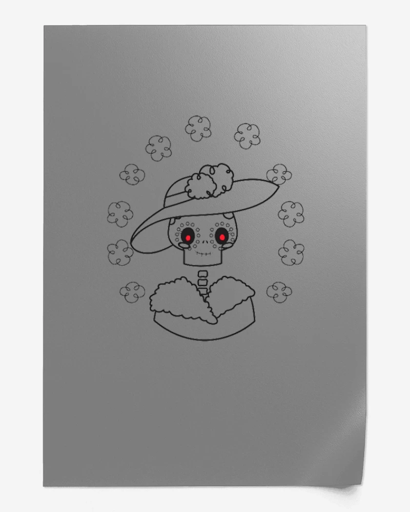 Print Gris Melange de Catrina 2