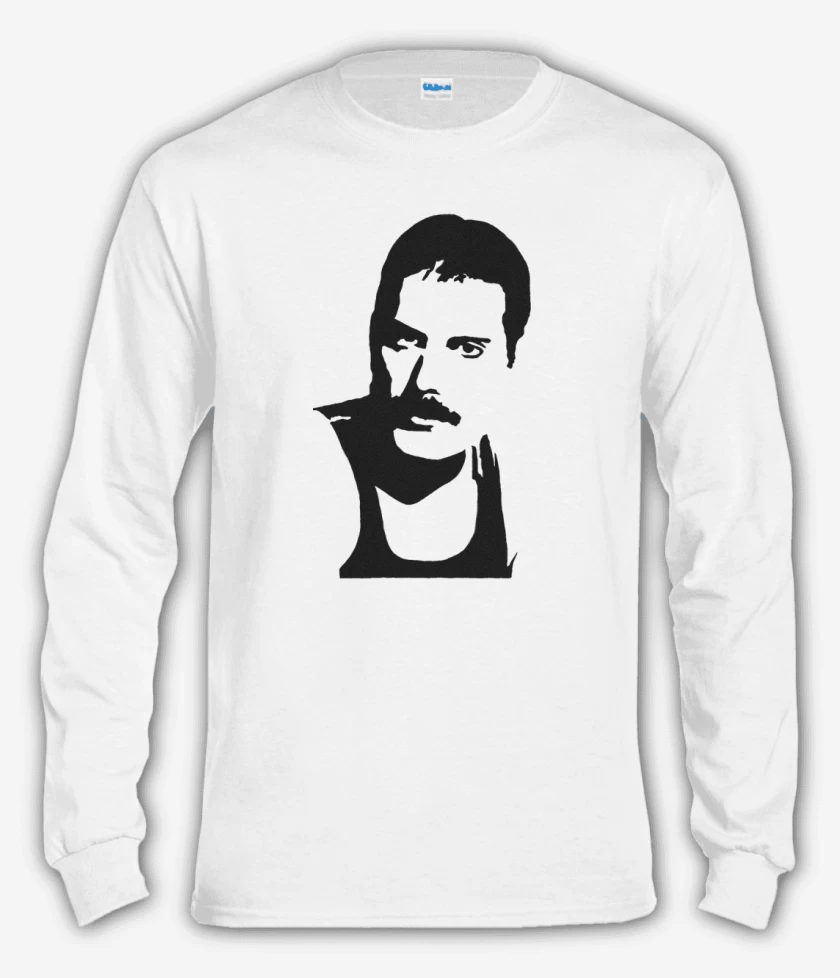 Polera manga larga Blanco de Mercury 2
