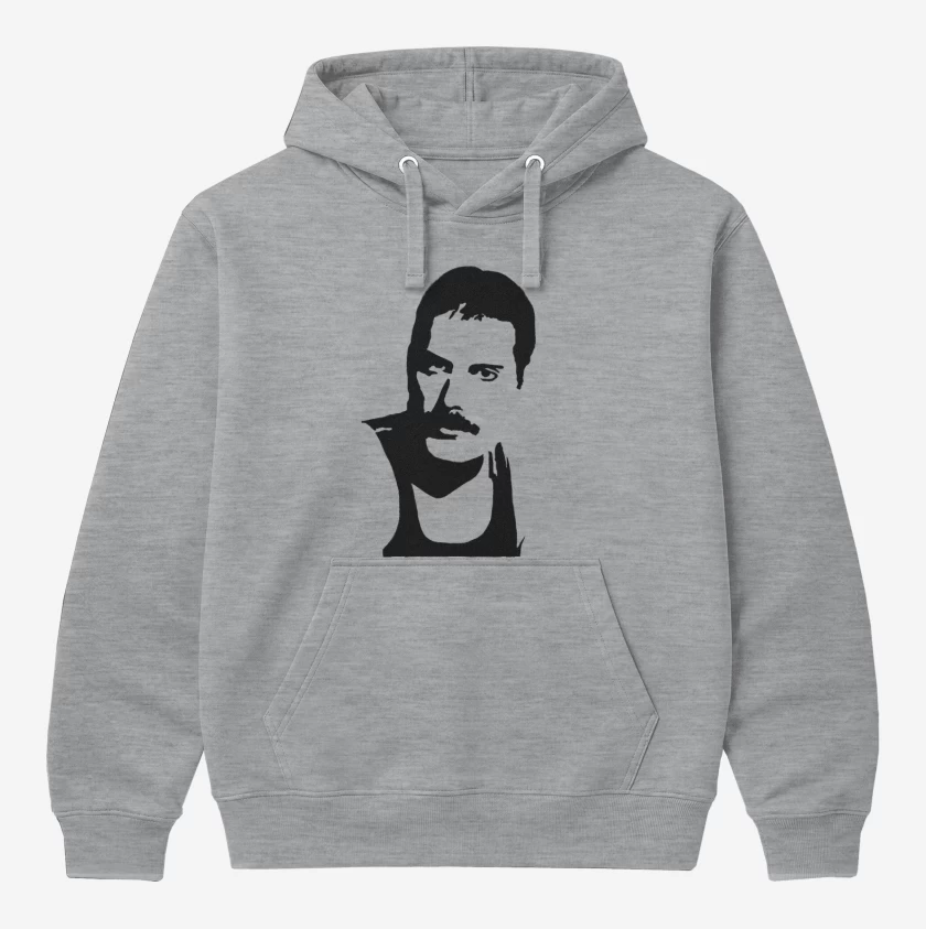 Polerón Canguro Gris Melange de Mercury 2