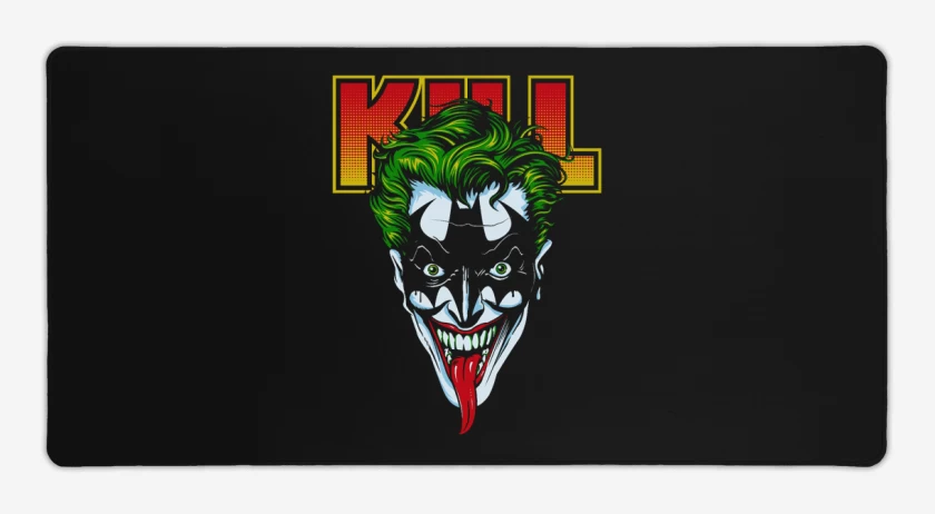 Mouse pad Gamer Negro de Kill the bat