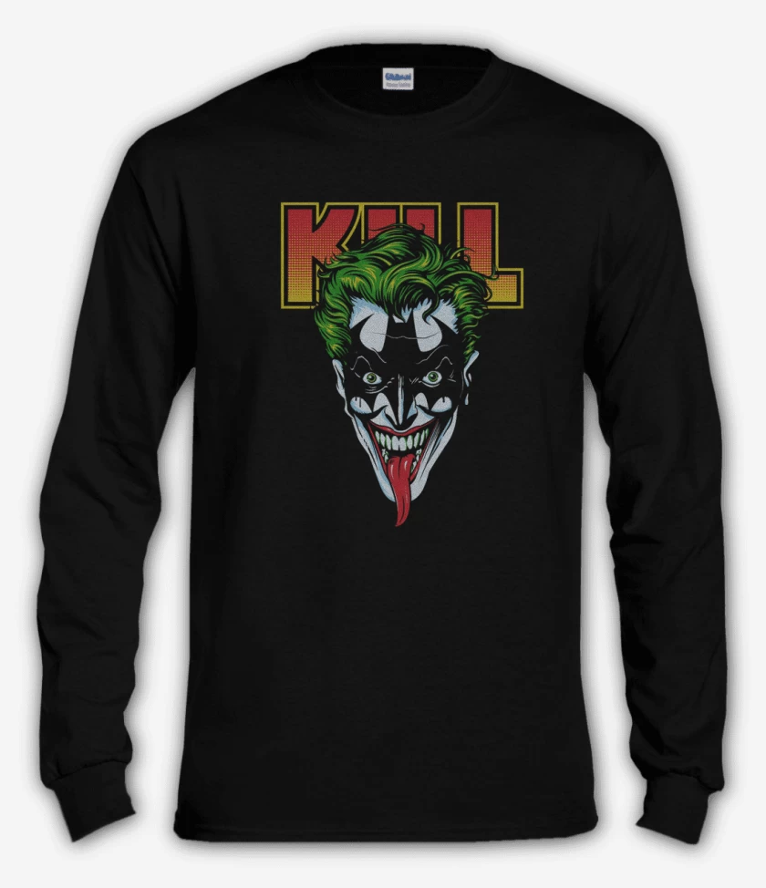 Polera manga larga Negro de Kill the bat