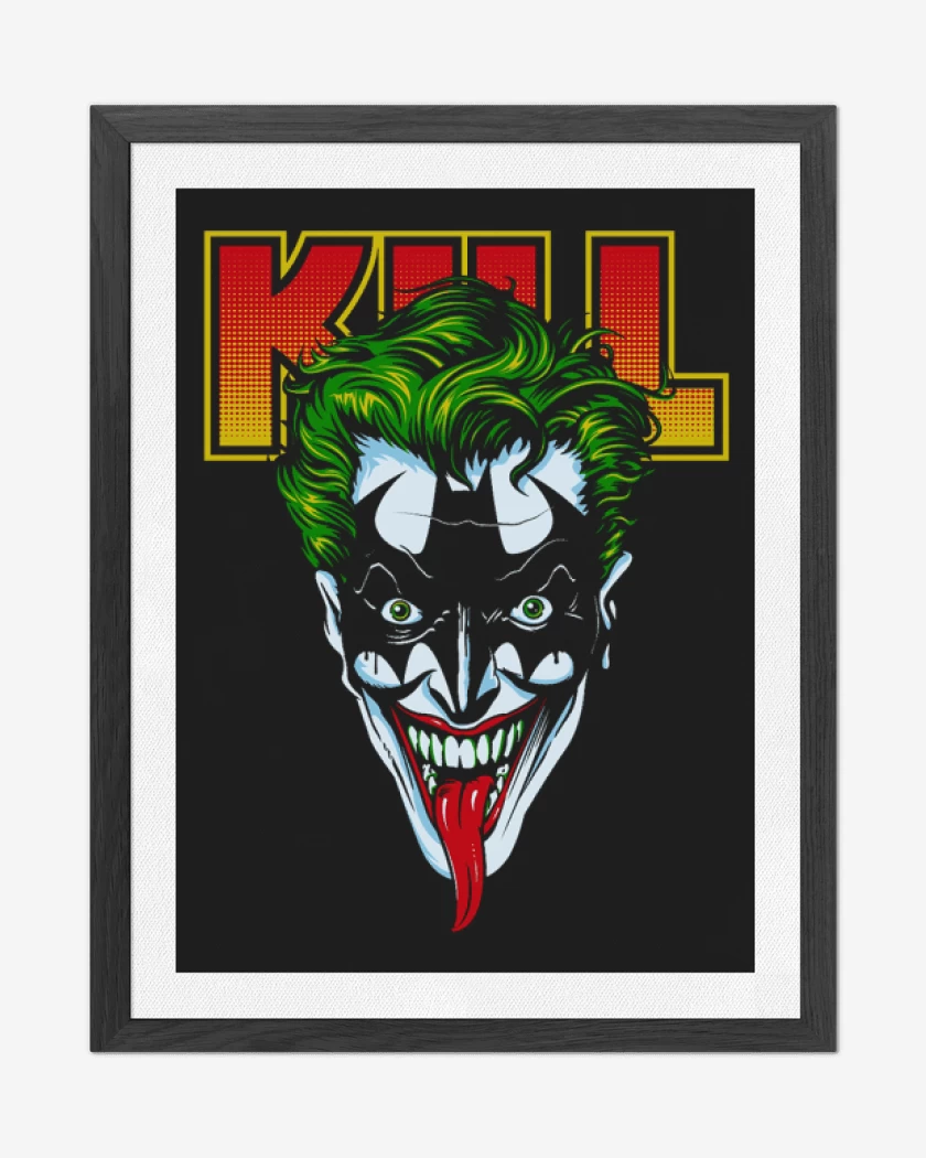 Cuadro decorativo Negro de Kill the bat