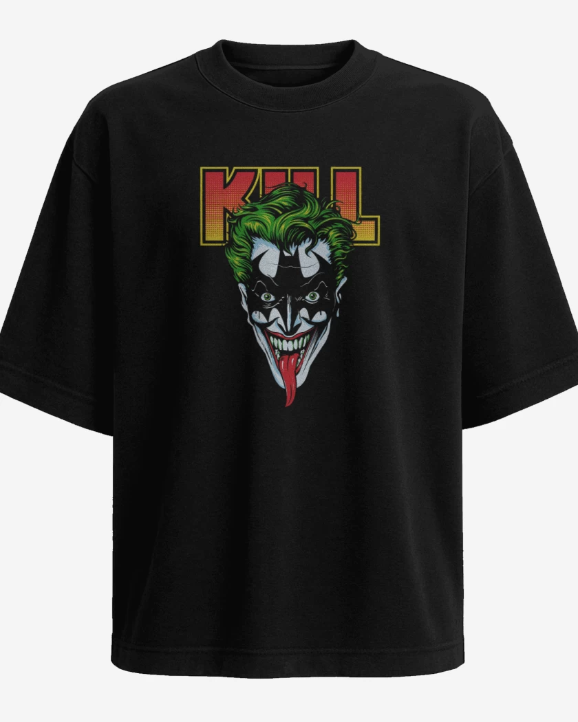 Polera Oversize Negro de Kill the bat