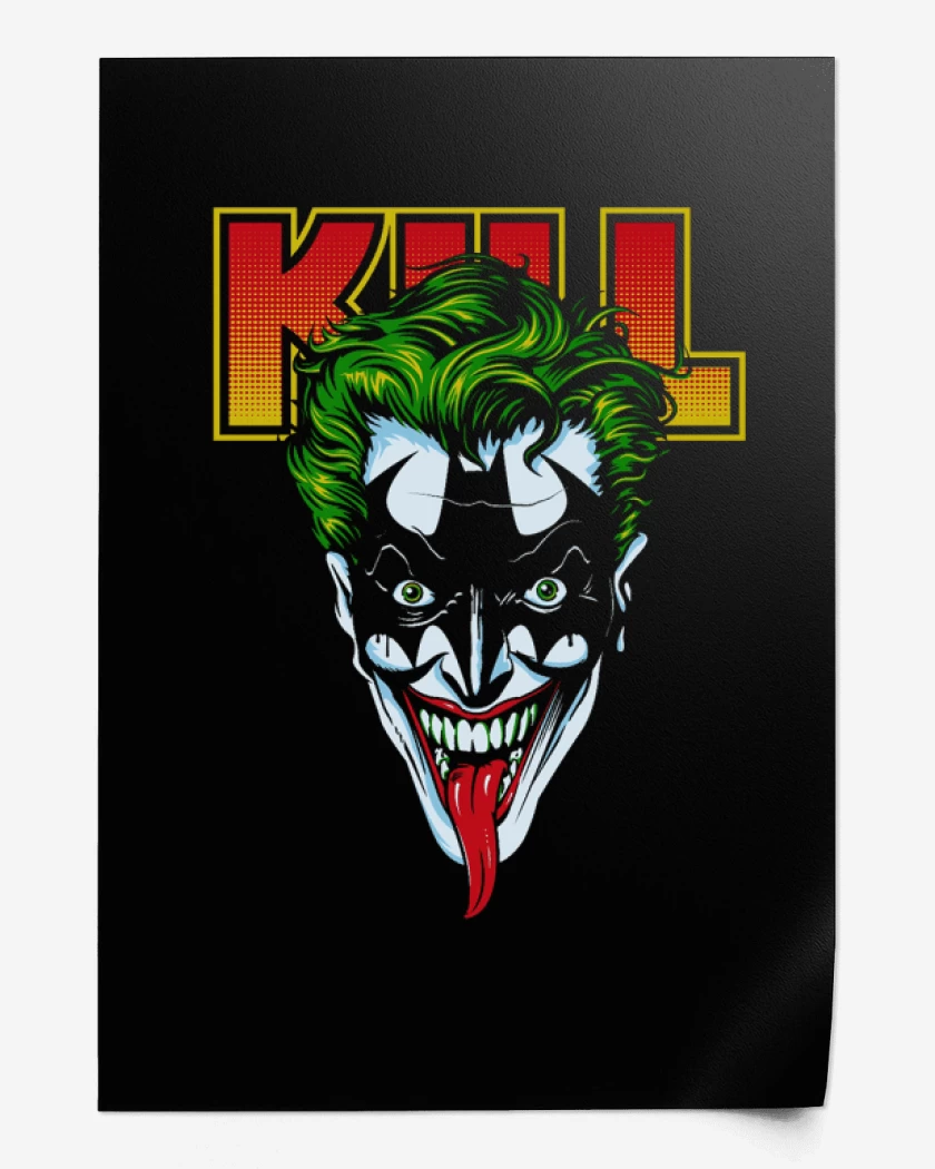 Print Kill the bat