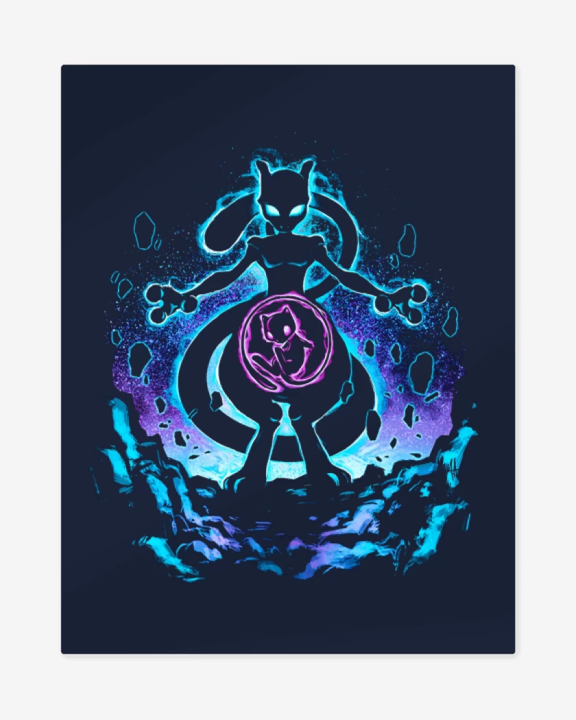Print metalico Azul Marino de Legendario