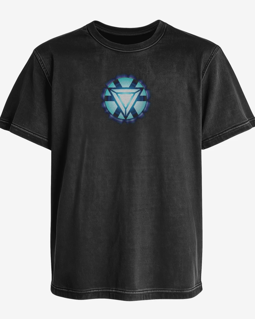 Polera desgastada reactor full color